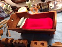 A doll cradle too