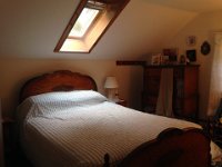 The guest bedroom at the Lake