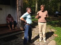Jeff and Norman at the Crater Club in Essex