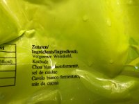 something new: a whole fermented cabbage head