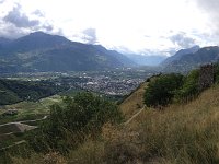 panorama from further down the ridge