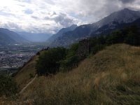 a ruin of a watchtower