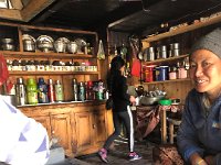 Tea House kitchen The lady on right spoke fine english