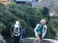 A last set of steps to climb