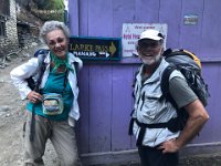 ...where the walking part of the trek ends for us