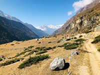 Toward Ganesh Himal in the distance