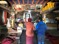 The lama explains to Kaji