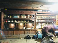 The traditional kitchen