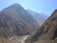 Panorama of the trail to the abandoned monastery