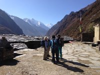 From the main courtyard, Christine proposes that we go yet higher