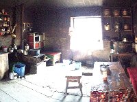 What a Tibetan tea house kitchen looks like