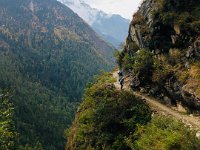 It's an exposed trail - don't trip!