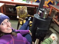 Around the woodstove