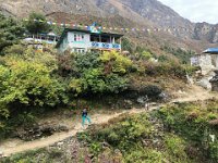 Top of the climb and our lunch spot