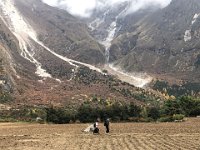 Spinning while they walk and talk