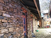 Your boots stay outside the rooms