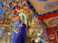 The statues are huge an the artwork exquisite