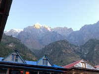 Dawn arrives high above Chumling