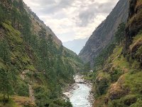 We had to descend all the way to the river bottom before crossing