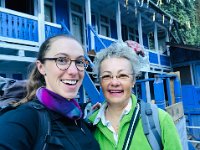 Outside, ready to go