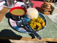 No matter where you are, there is always dal bhat