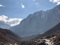 Somewhere past the end of that moraine is Bimthang, our objective