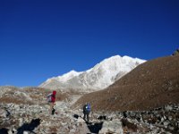 The poles mark the route