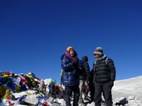 Christine takes a break from the O2 mask