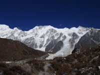 Looking back at the ramparts