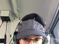 She heard things through the headset but Greg didn't