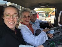 Our ride picked us up and took us out to the airport