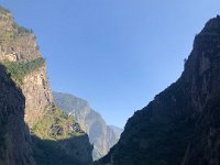 we came in between these canyon walls