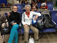 ...plenty of time to misplace our paper boarding passes