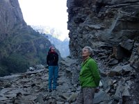 We still have time before sundown so we take the trail down the canyon a bit
