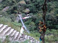 our first suspension bridge