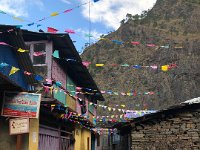 and the Diwali decorations