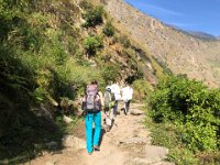 Our luggage gets ahead of us