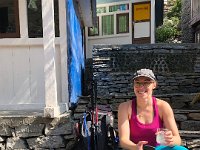 Bri reviving herself with some hot lemon