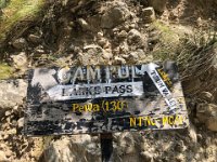 Where the trails split, we head toward Tsum. We'll be back!