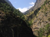 Another side canyon dumps water into the main channel