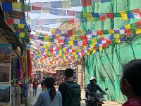 And then we set off on our commercial trek starting in Thamel
