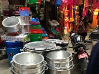 We glanced off kitchen wares