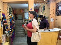 We visited a place that sold hand-made paper