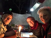 ... and then we went for dinner at a Turkish restaurant