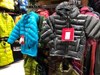 After dinner strolling back to our lodgings, we spot knock-off North Face gear for little people