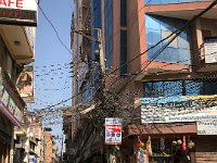 Turn the corner and it's full on wires. No problem recognizing this scene from 10 years before! It's probably only gotten worse (more lines gone in) since then