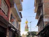 something appears in the distance...