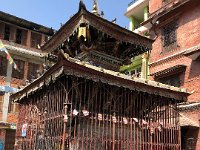in the courtyard of the Dharmadhaatu Stupa - Thahiti Chowk