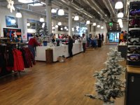 To pick up a third pair of micro-crampons for the team, Greg visited the Bächli flagship store in Oerlikon