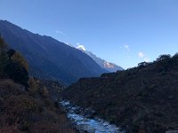 River in the shadows